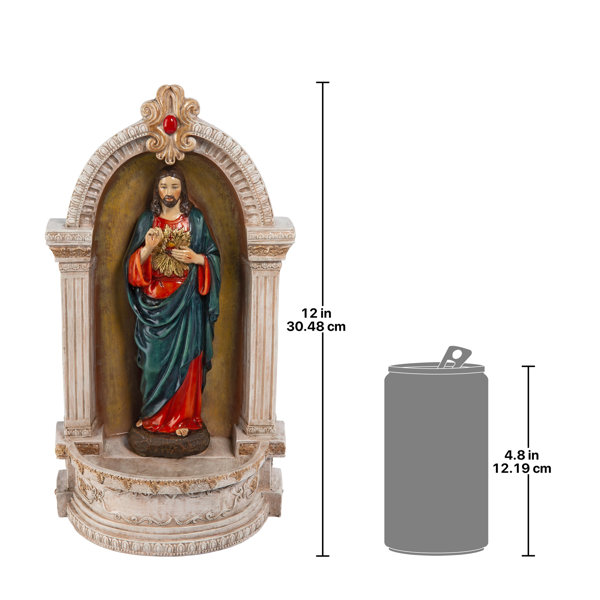 Design Toscano Sacred Heart of Jesus Italian-Style Statue